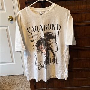 Vagabond Graphic T-Shirt in White